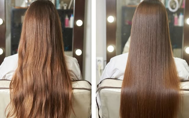 Smoothing and shine, by Yalda.